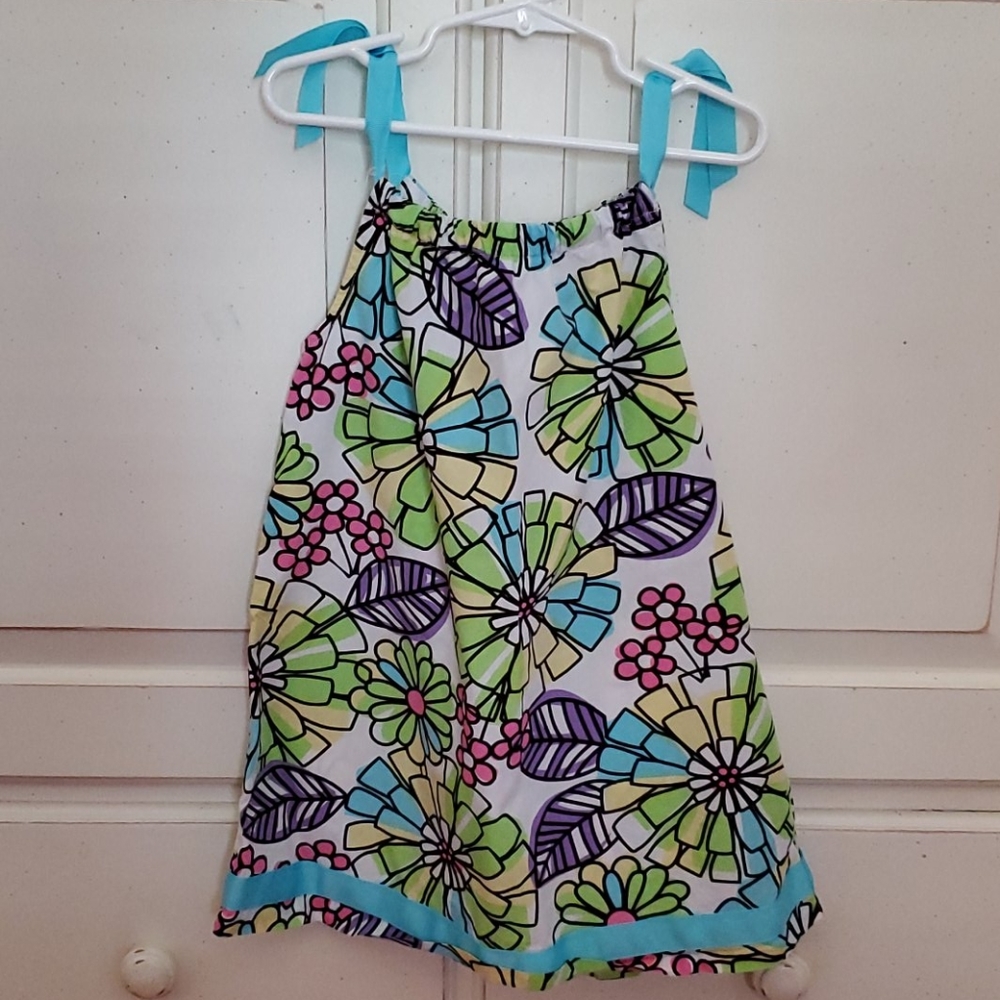 Hanna Andersson shoulder tie dress